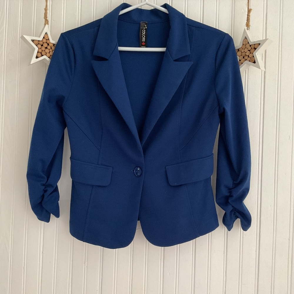 😉COLORI Blue Women's Blazer